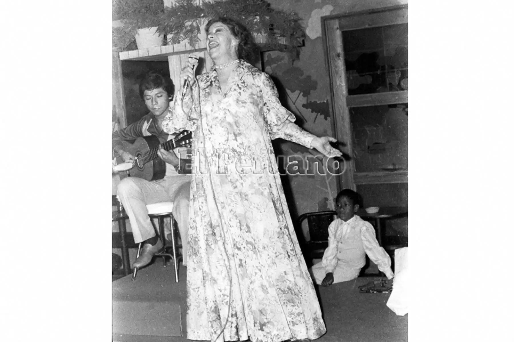 Lima - 14 diciembre 1979 / Concierto de Chabuca Granda. Foto: Archivo Histórico de EL PERUANO / Virgilio Molero