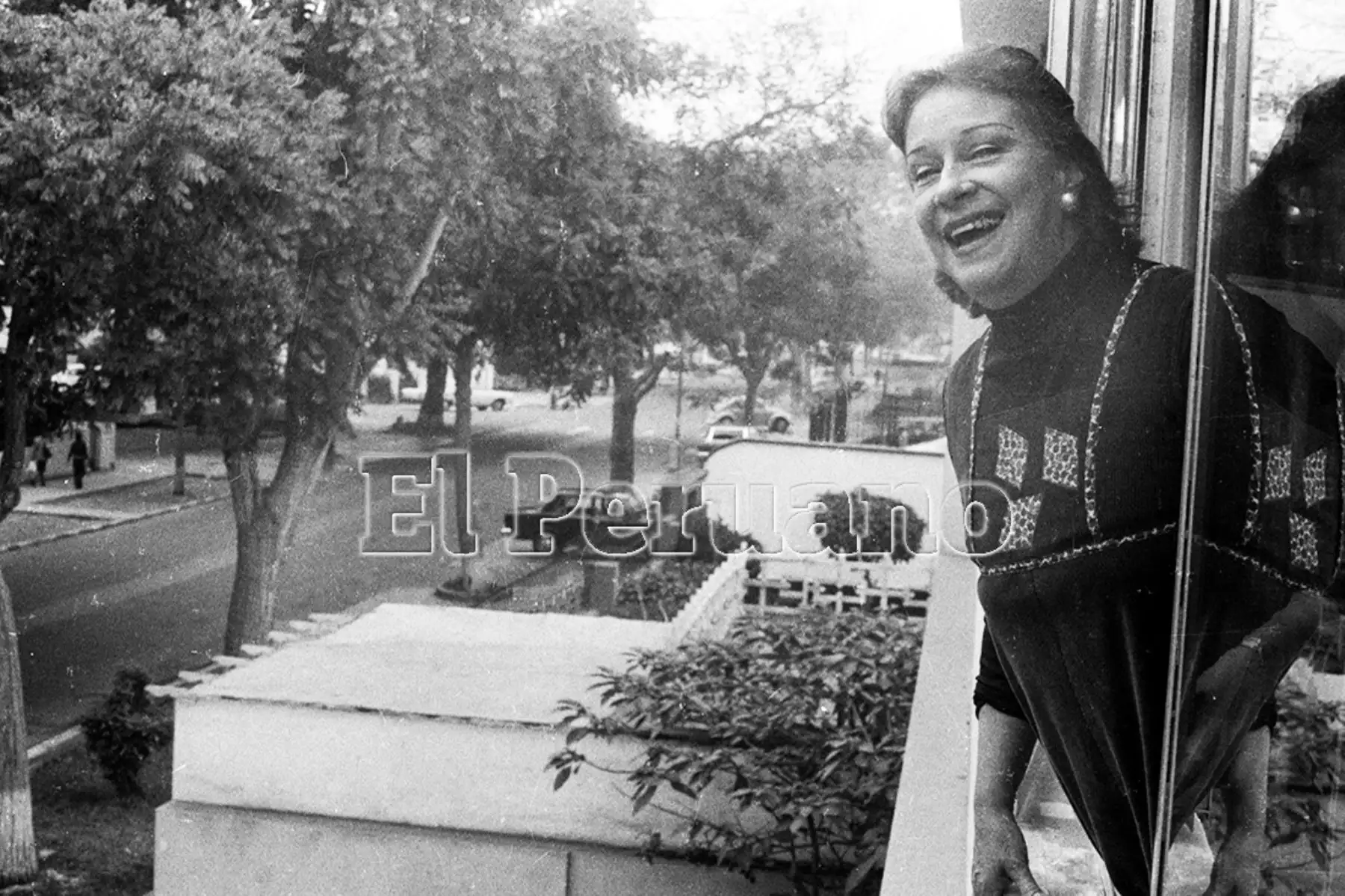 Lima - 26 setiembre 1979 / Entrevista a Chabuca Granda, cantante y compositora de música criolla. Foto: Archivo Histórico de EL PERUANO / Pavel Marrul