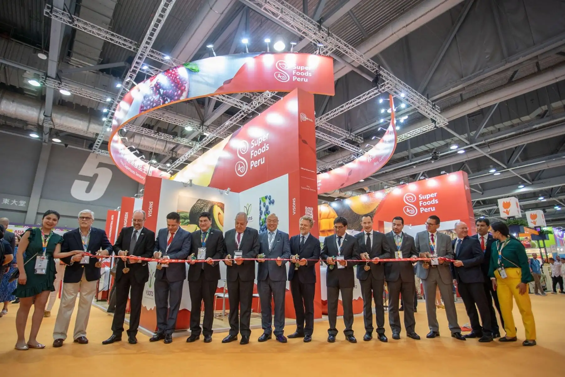 El Perú participa en la feria de frutas y hortalizas Asia Fruit Logistica 2019.
