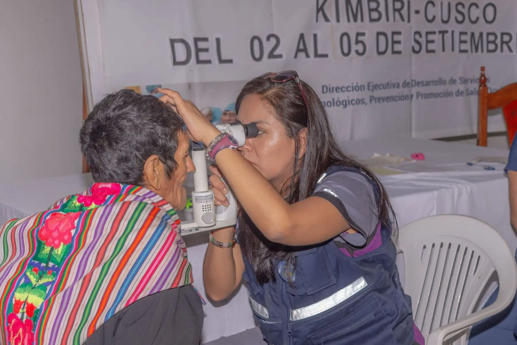 Usuarios del programa Pensión 65 del Vraem son operados de cataratas para mejorar su calidad de vida y su autoestima.