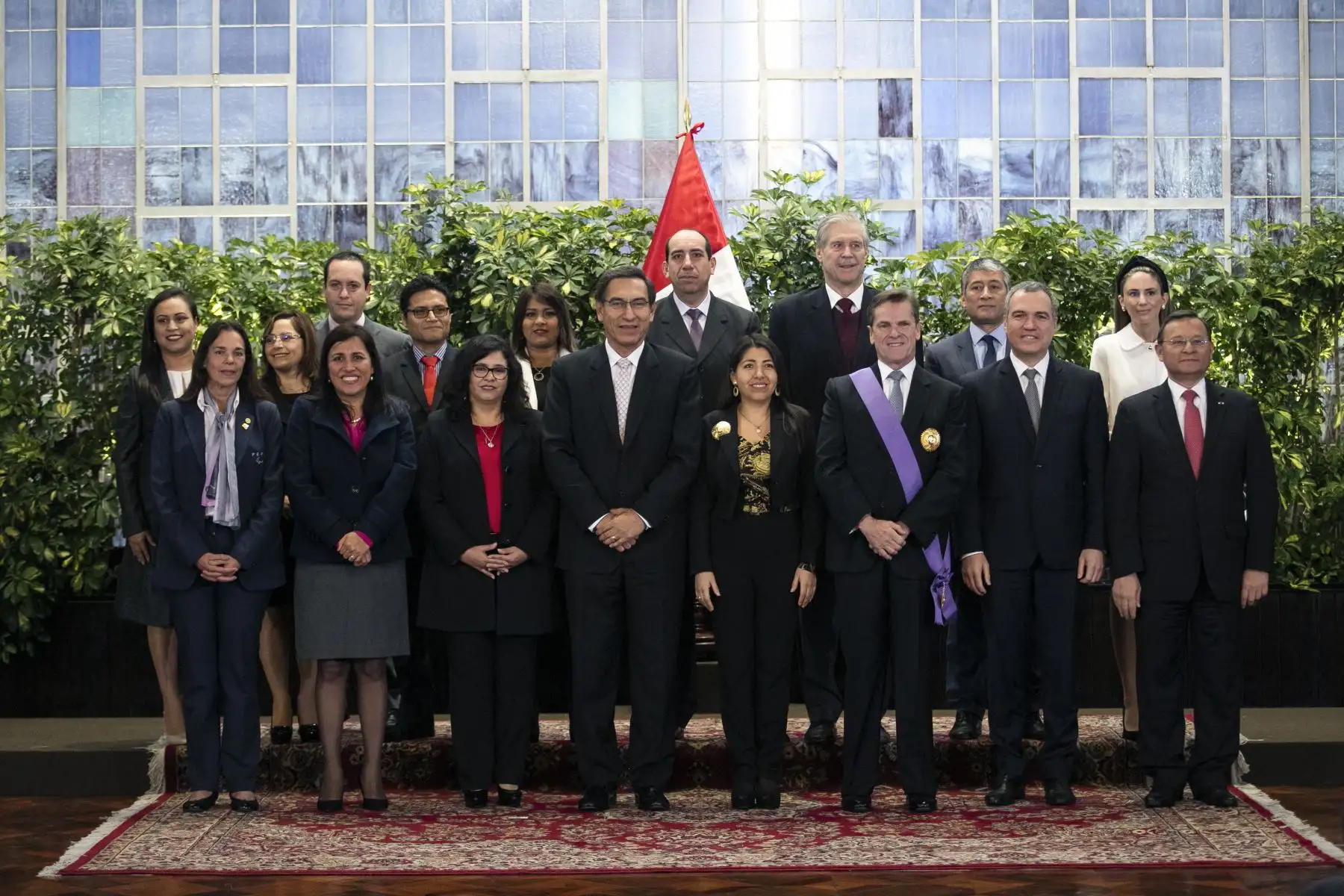 Premiación a medallistas de los Parapanamericanos en Palacio de Gobierno Foto: ANDINA/ Prensa Presidencia