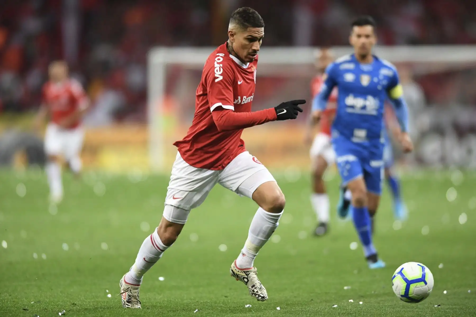 Con doblete de Paolo Guerrero, el Internacional FC ganó 3-0 al Cruzeiro en la semifinal de la Copa Brasileña.
Foto:Internacional FC.