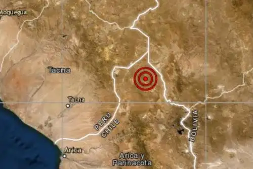Tacna fue remecida por sismo de magnitud 4.5 esta mañana.