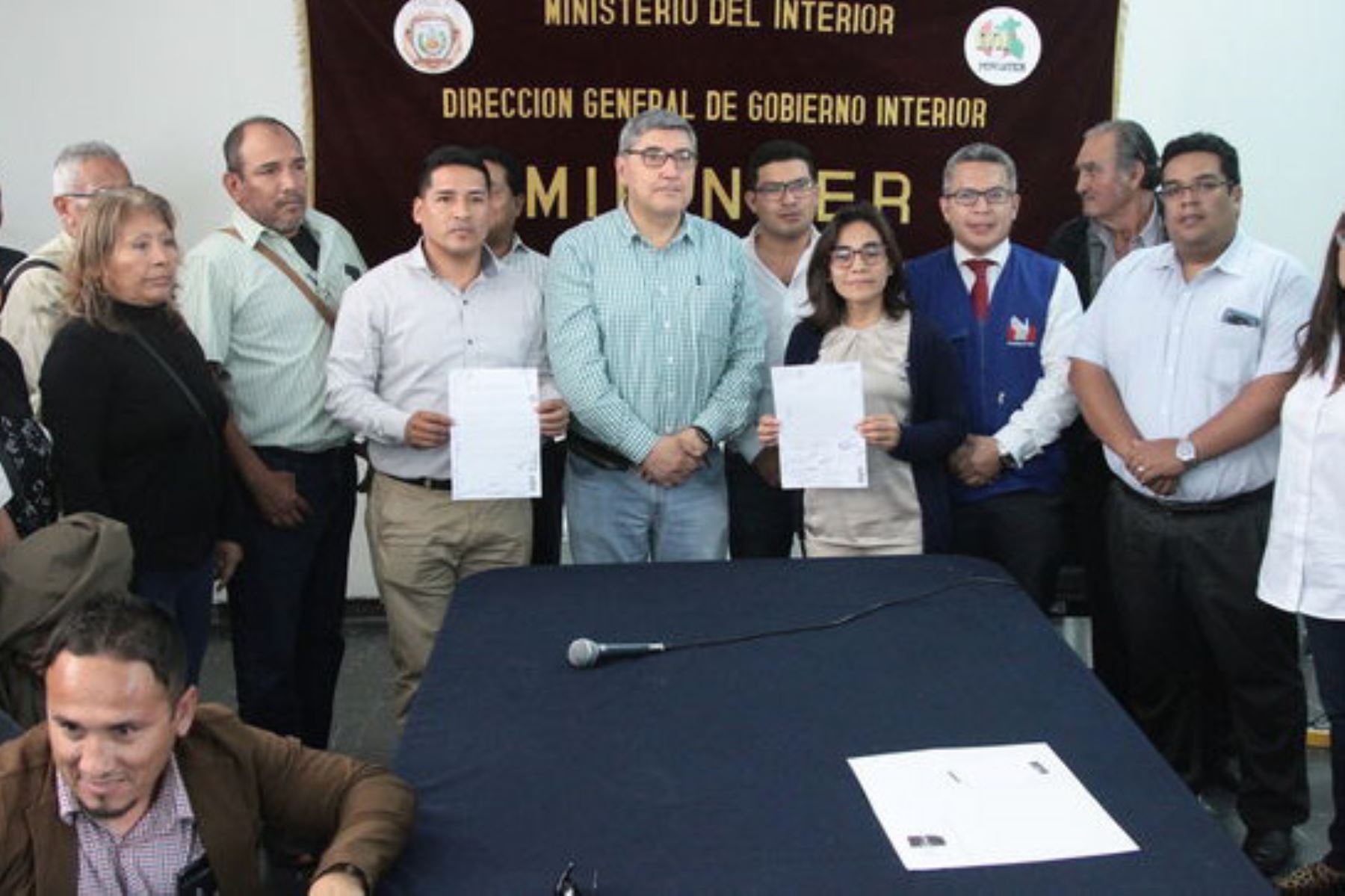 Ministerio de Energía y Minas resalta avances en diálogo entre empresa petrolera china y pobladores de El Alto, en Piura. ANDINA/Difusión
