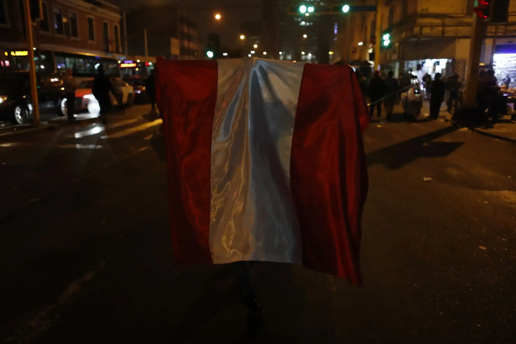 Marcha bajo el nombre #QueSeVayanTodos, con el fin exigir al Congreso de la República que atienda la propuesta planteada por el presidente Martín Vizcarra para adelantar las elecciones generales. Foto: ANDINA/Renato Pajuelo