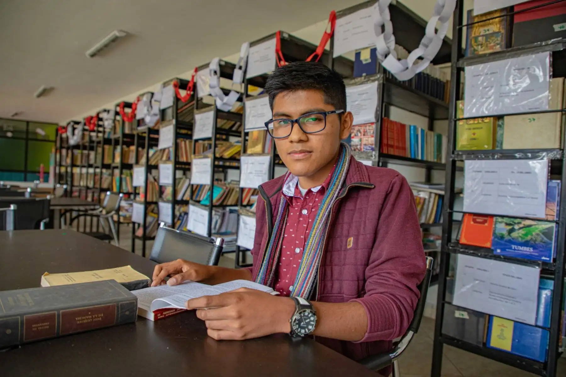 Sebastian Dulanto, talento de Chancay que ganó concurso Beca Hijos de Docentes 2019.
