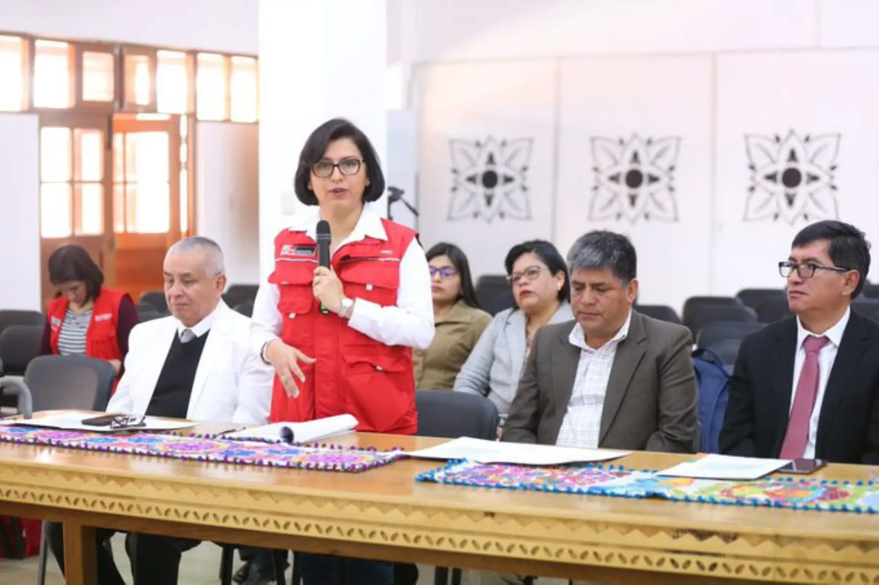 Ministra de Trabajo, Sylvia Cáceres, realiza visita de trabajo en Ayacucho. ANDINA/Difusión