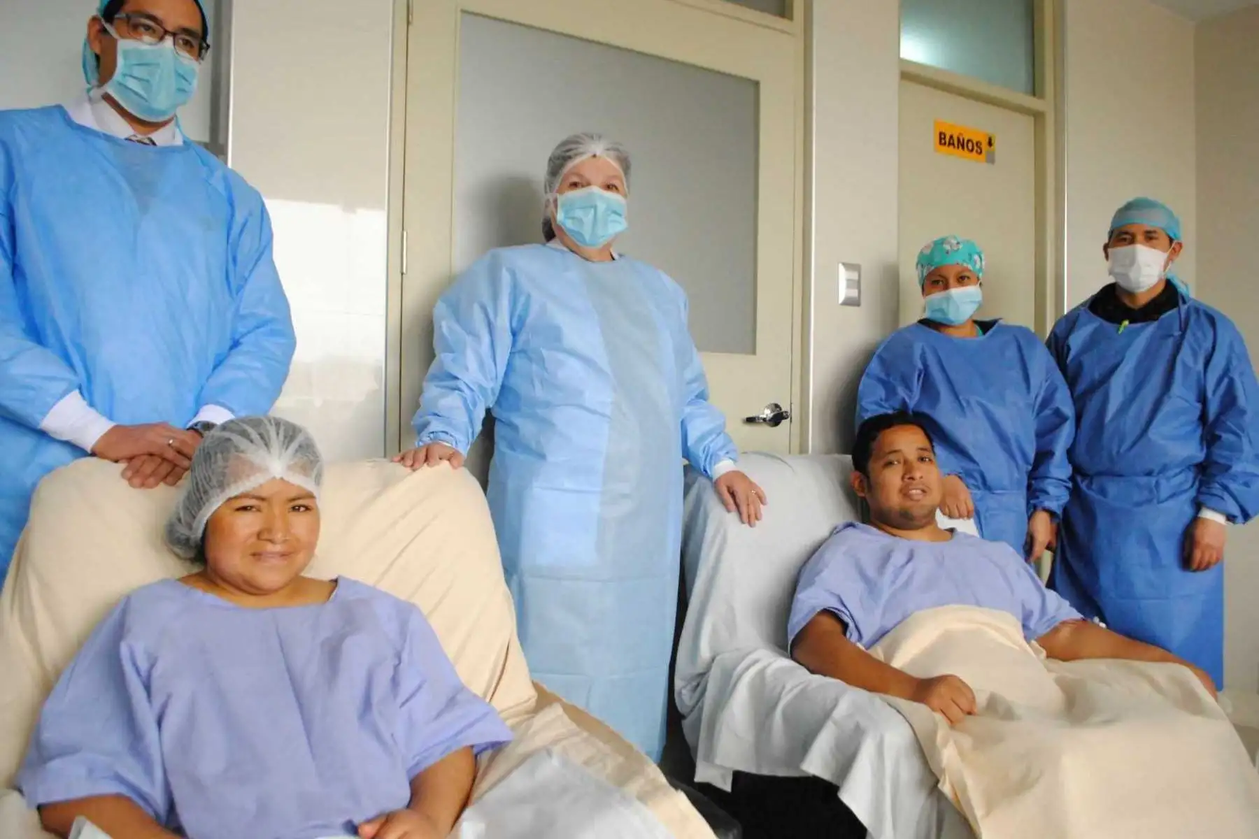 Hospital Cayetano Heredia realizó dos trasplantes de riñón simultáneos. Foto: ANDINA/Difusión.