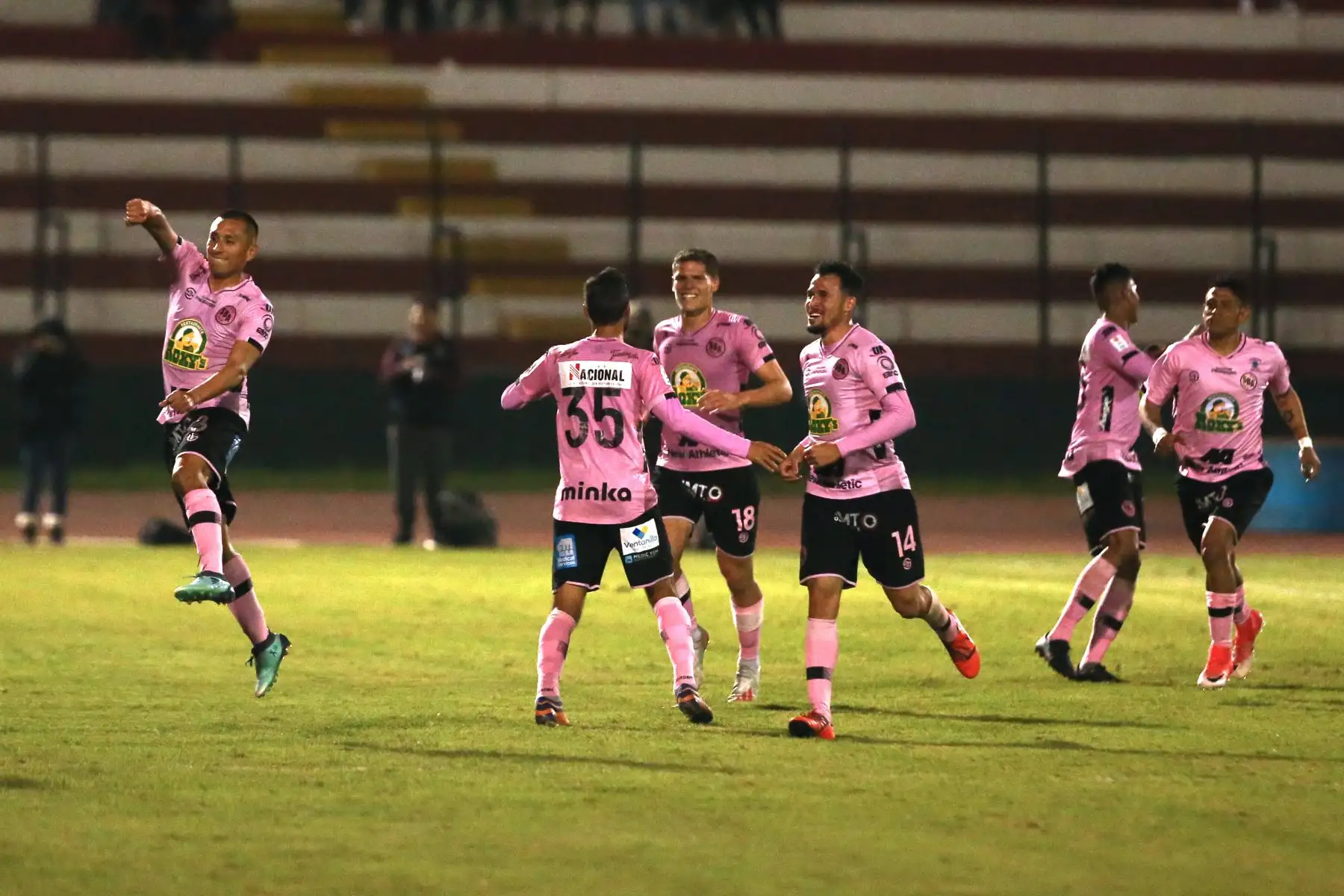 Equipo de Sport Boys vs. Deportivo Municipal  juegan por la fecha 6 del Torneo Clausura. Foto: ANDINA/Vidal Tarqui