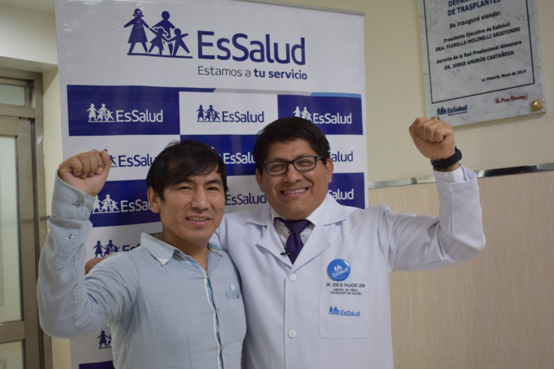 Un trasplante bipulmonar le salvó la vida. Foto: Andina/Difusión