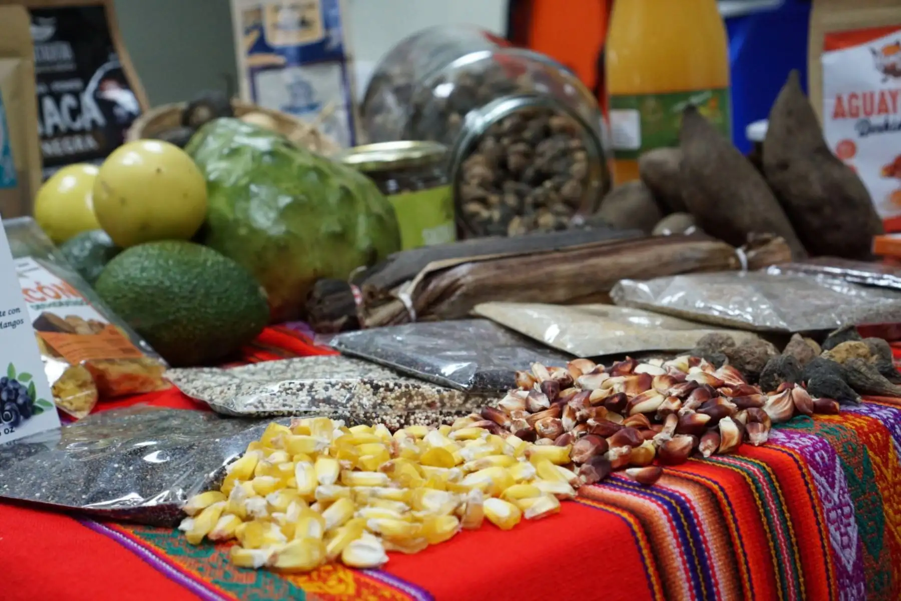 Del 13 al 15 de setiembre se efectuará la Feria Cultural de Cultural de Superalimentos, Granos y Cultivos Andinos funcionará en la plazuela del Teatro Municipal de Lima.