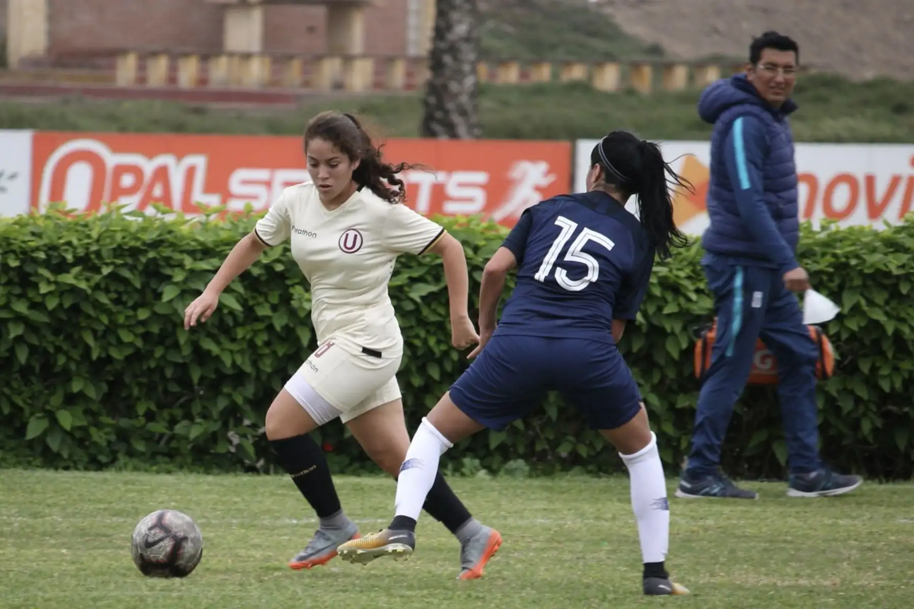 Universitario  derrotó 1 a 0 a Alianza Lima en el clásico del futbol femenino  en Campo Mar.
Foto: ANDINA/Difusión