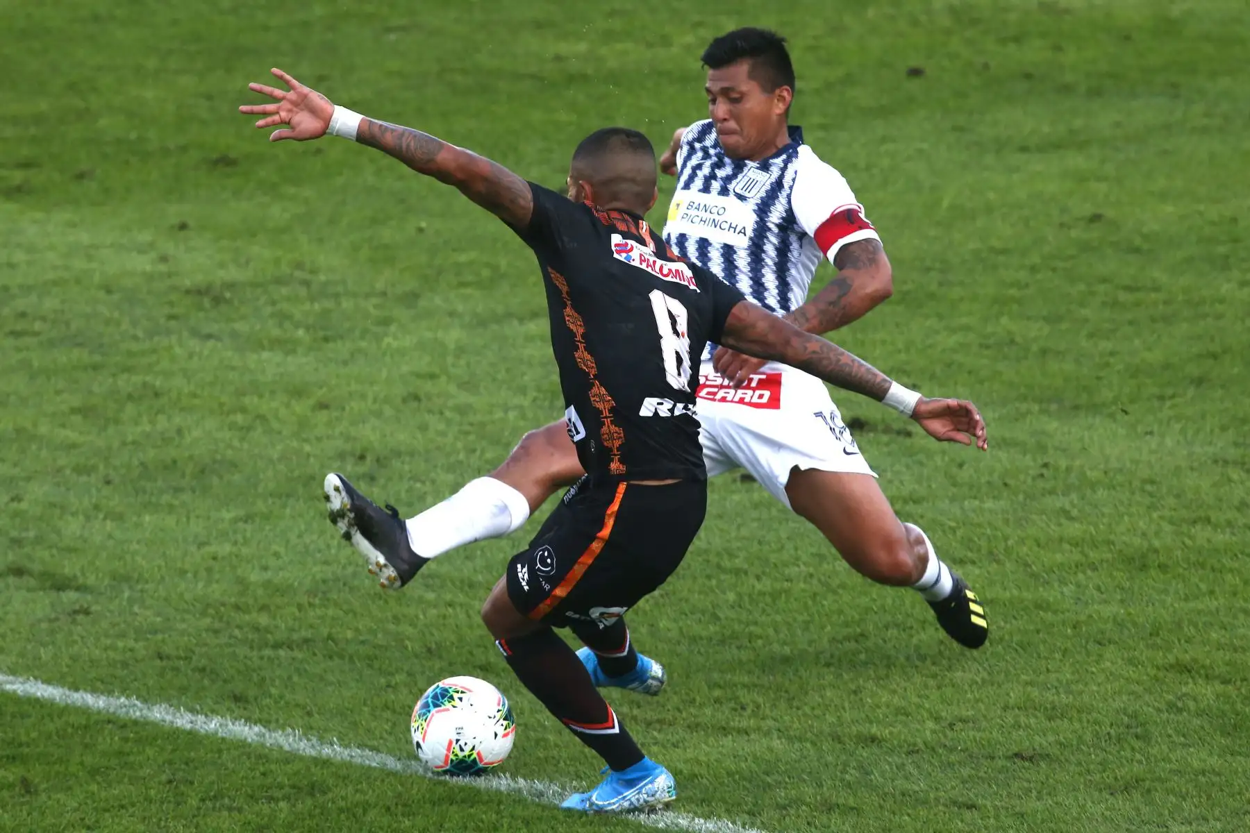 Tarek Carranza de Ayacucho Alianza Lima  por la sexta jornada del Torneo Clausura de la Liga 1. Foto: ANDINA/Vidal Tarqui