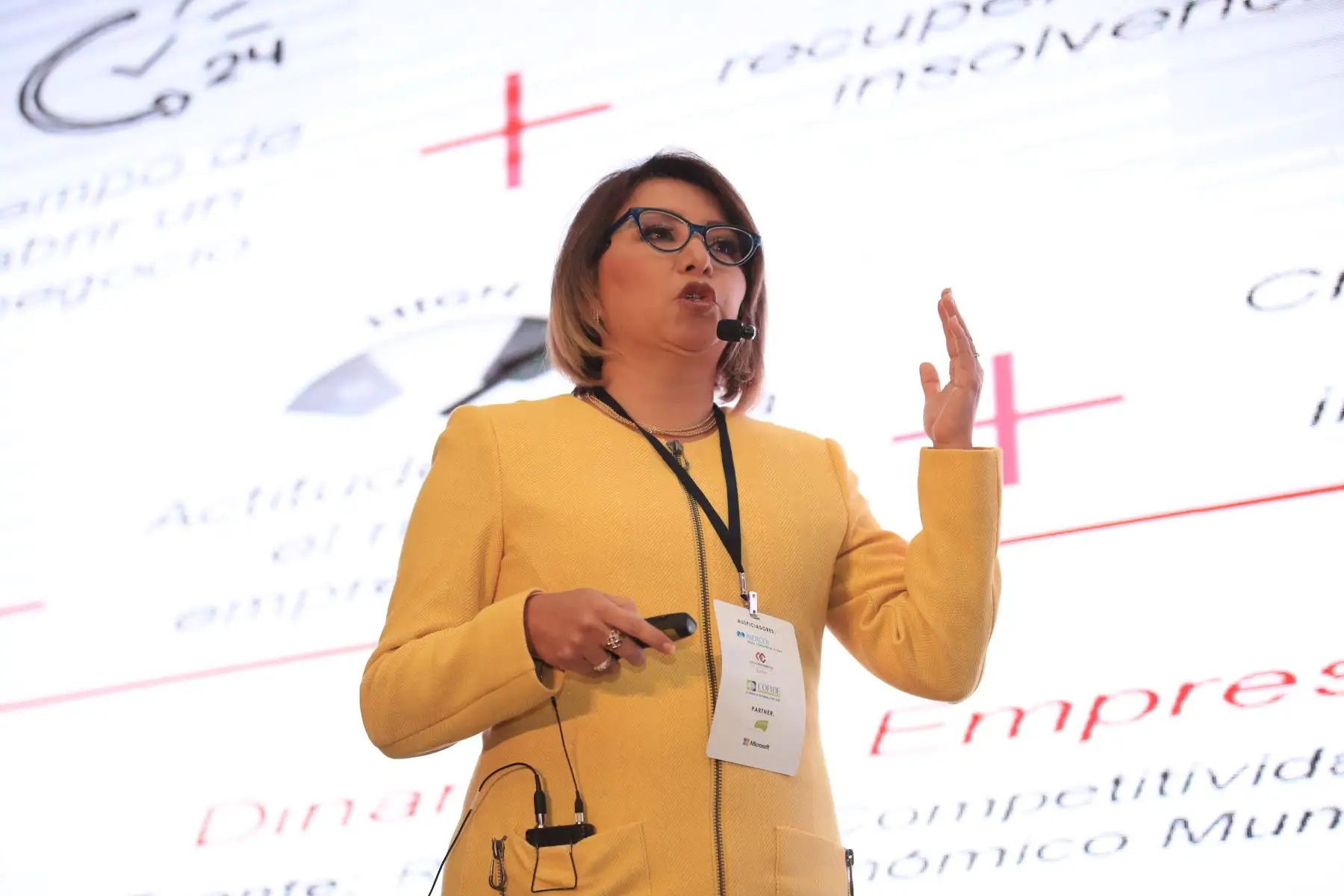 Rocío Barrios, Ministra de la Producción,  durante su exposición en el foro: Perú CEO Impact Summit     


Agencia Andina/Juan Carlos Guzman Negrini