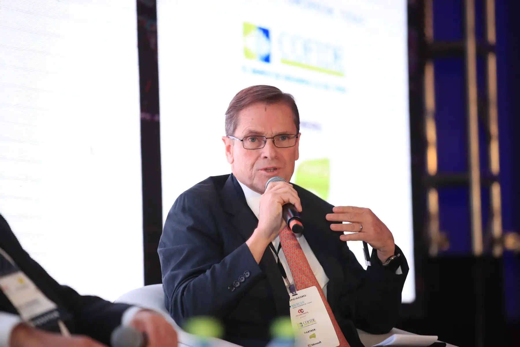 Carlos Neuhaus, presidente de COPAL,  durante su exposición en el foro: Perú CEO Impact Summit     


Agencia Andina/Juan Carlos Guzman Negrini