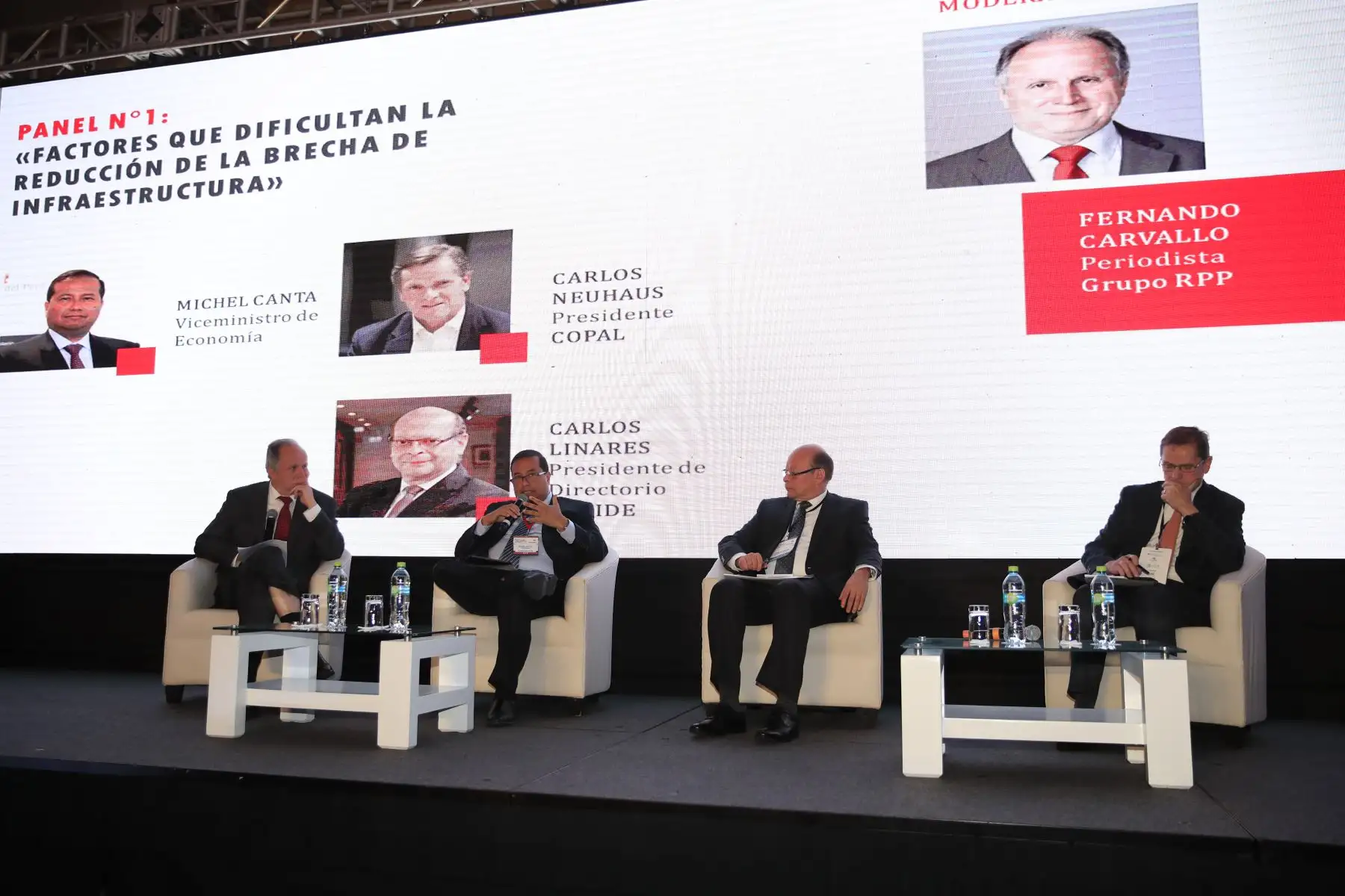 Michel Canta, viceministro de Economía durante su exposición en el foro: Perú CEO Impact Summit     


Agencia Andina/Juan Carlos Guzman Negrini
