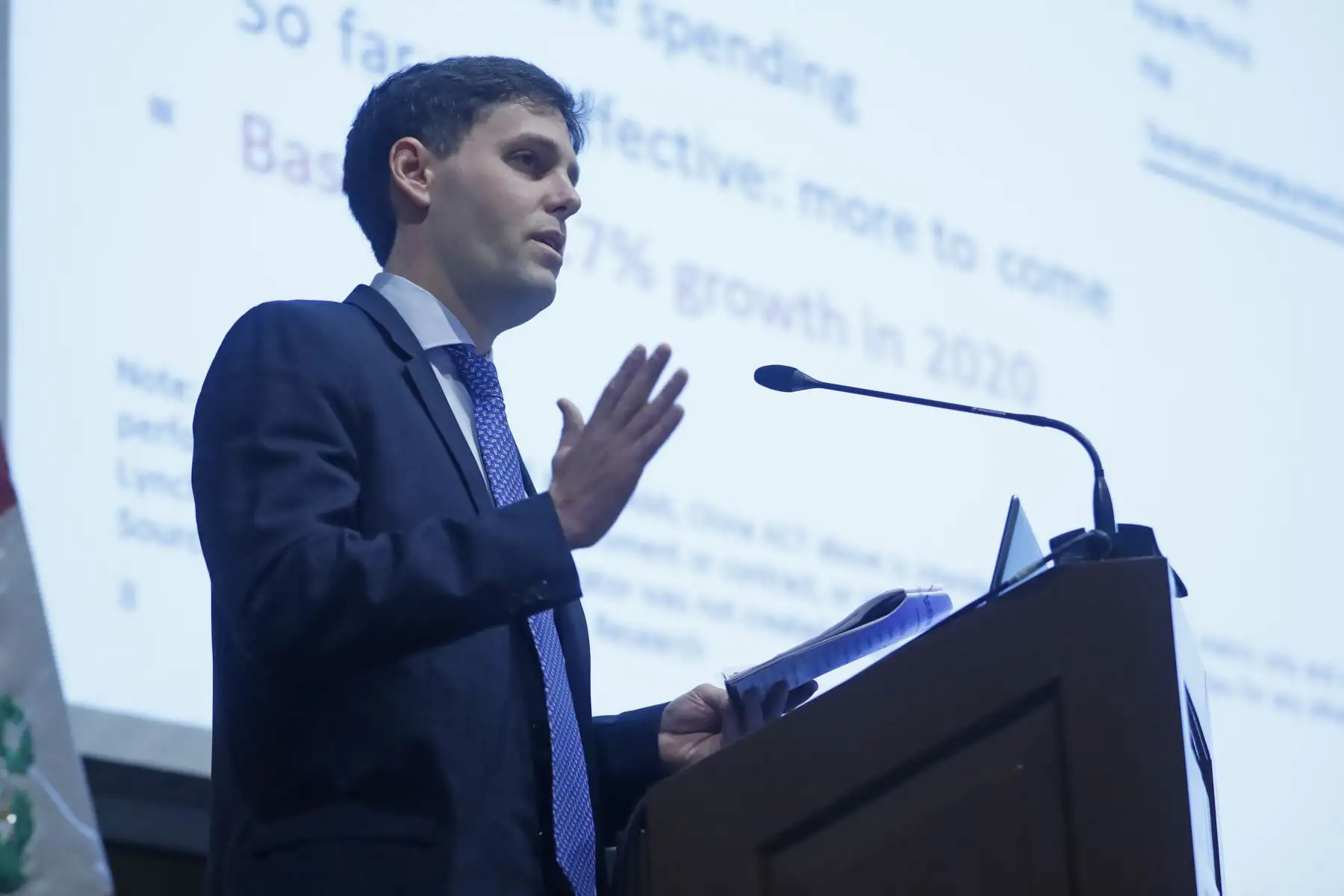 Alexander Muller, jefe para la región Andina Centroamérica y Caribe de Bank of America Merril Lynch en Foro Económico 2019: 