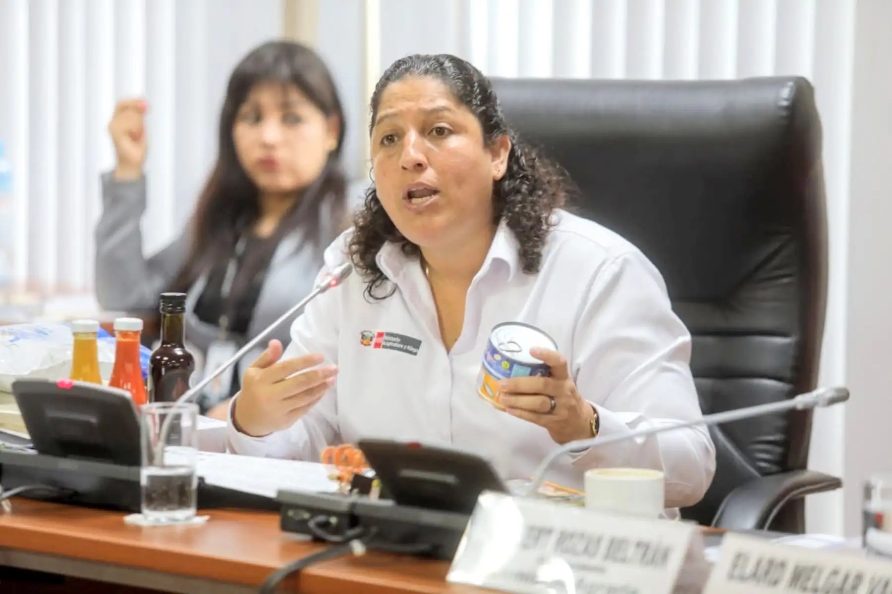 Ministra de Agricultura y Riego, Fabiola Muñoz. Foto: Cortesia.