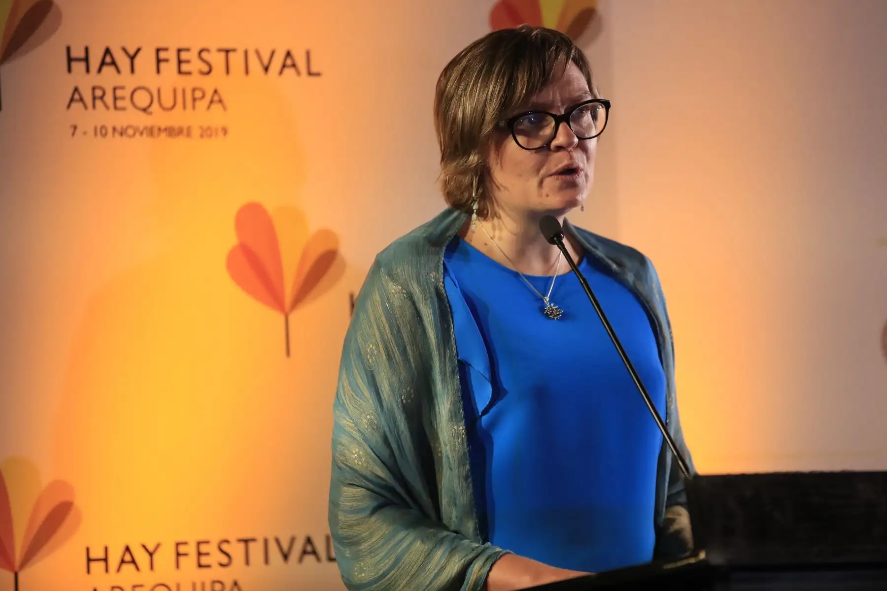 Embajadora del Reino Unido, Kate Harrisson. ANDINA/Juan Carlos Guzmán
