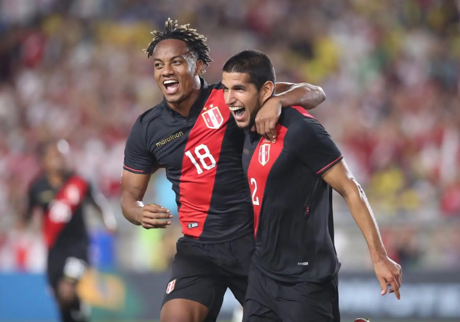 Perú venció sobre el final 1-0 a Brasil con gol de Luis Abram. Foto: ANDINA/FPF