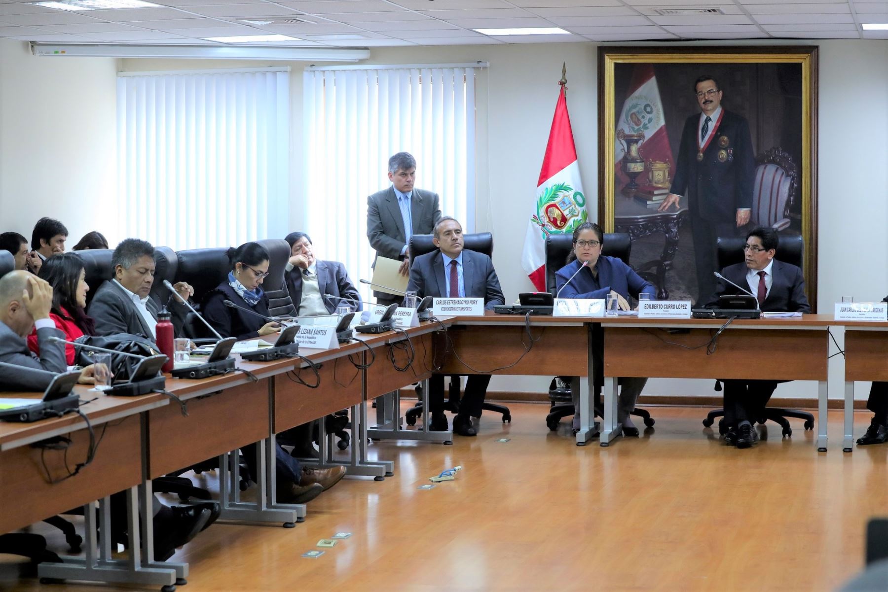 Ministra del Ambiente, Lucía Ruíz, se presentó ante una comisión del Congreso de la República para informar sobre las acciones para combatir los incendios forestales.