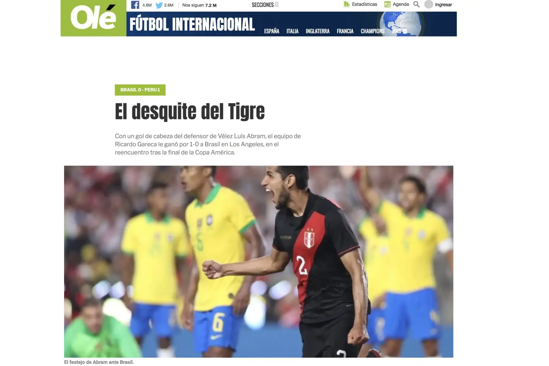 Diario Ole de Argentina