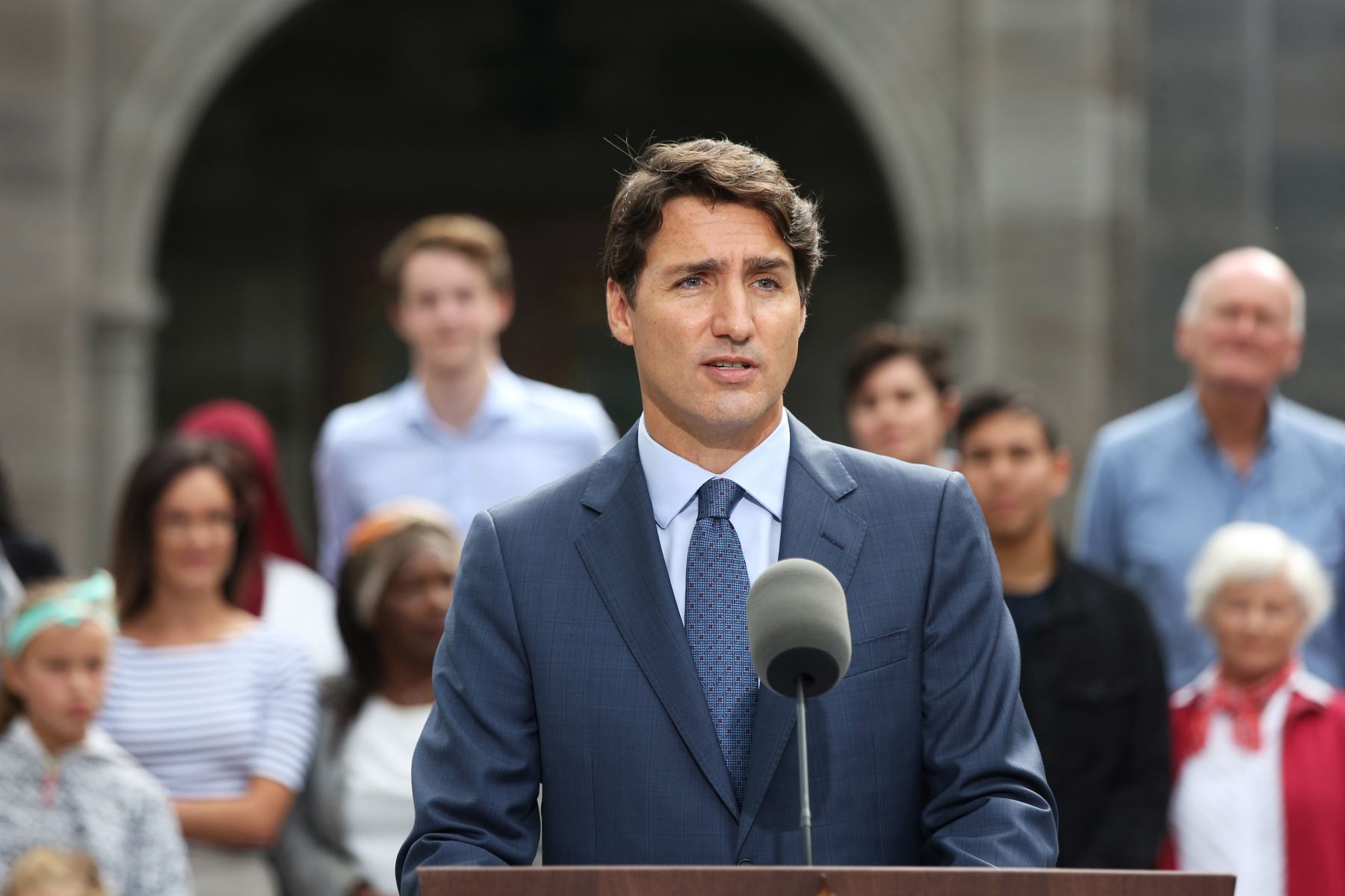 Primer ministro de Canadá, Justin Trudeau, en imagen de archivo (setiembre de 2019). Foto: AFP