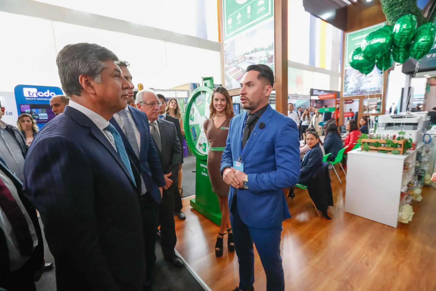 Ministro de Vivienda, Miguel Estrada participa en la inauguración de la XI edición de la Feria Nexo Inmobiliario 2019, donde se presentan 353 proyectos inmobiliarios y se pone a disposición más de 20 000 viviendas ubicadas en 25 distritos de Lima y Callao.
Foto: Ministerio de Vivienda