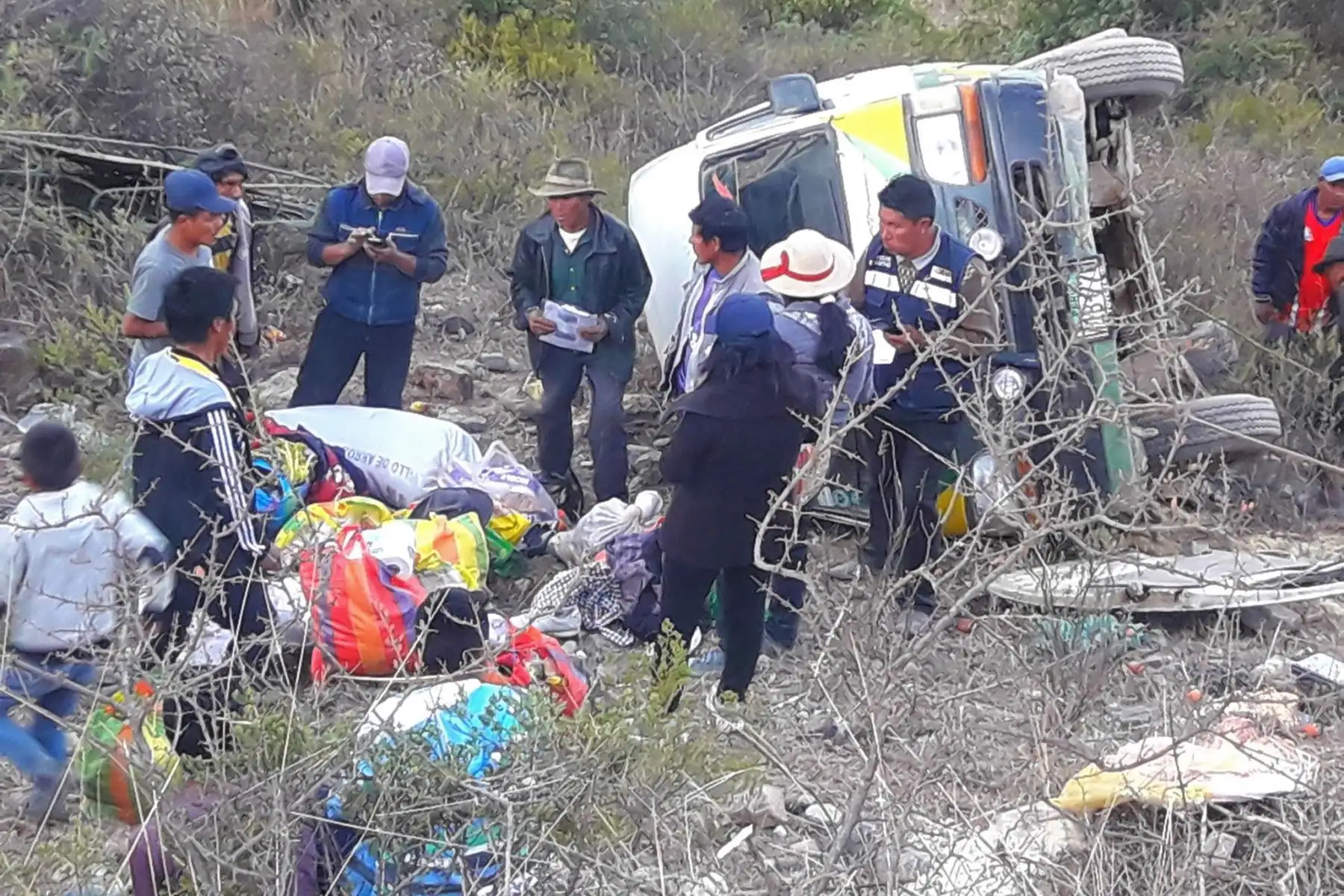 Dos personas mueren en accidente de tránsito en la sierra de Áncash. ANDINA/Difusión