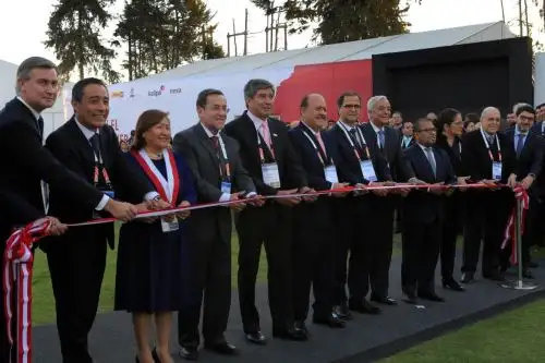 Inauguración de Perumin.