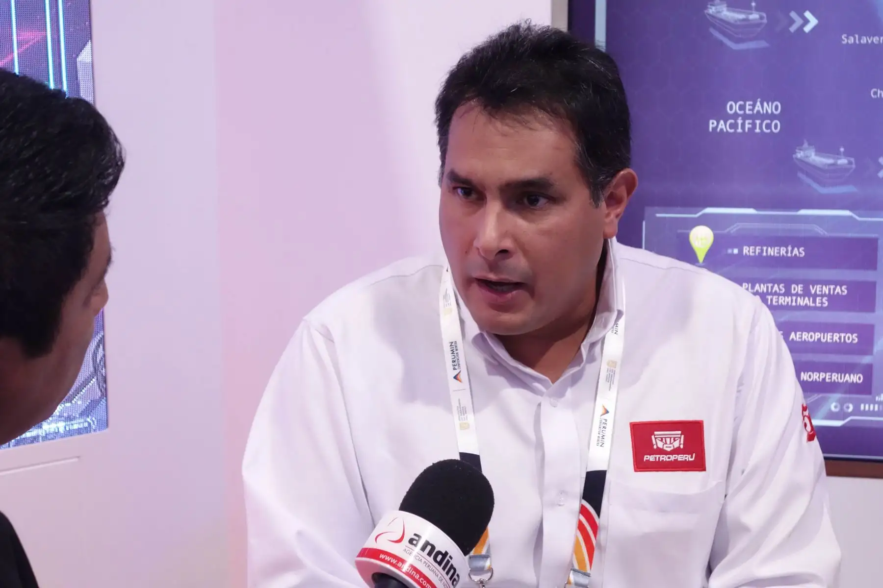 Presidente de Petroperú, Carlos Barrientos. ANDINA/Difusión
