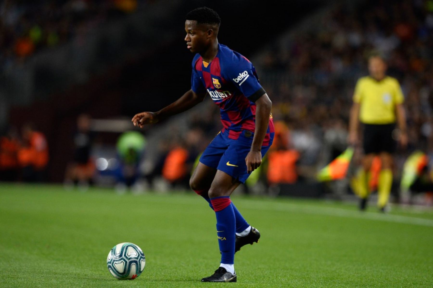 Ansu Fati será el titular más joven del Barcelona en la Liga de Campeones