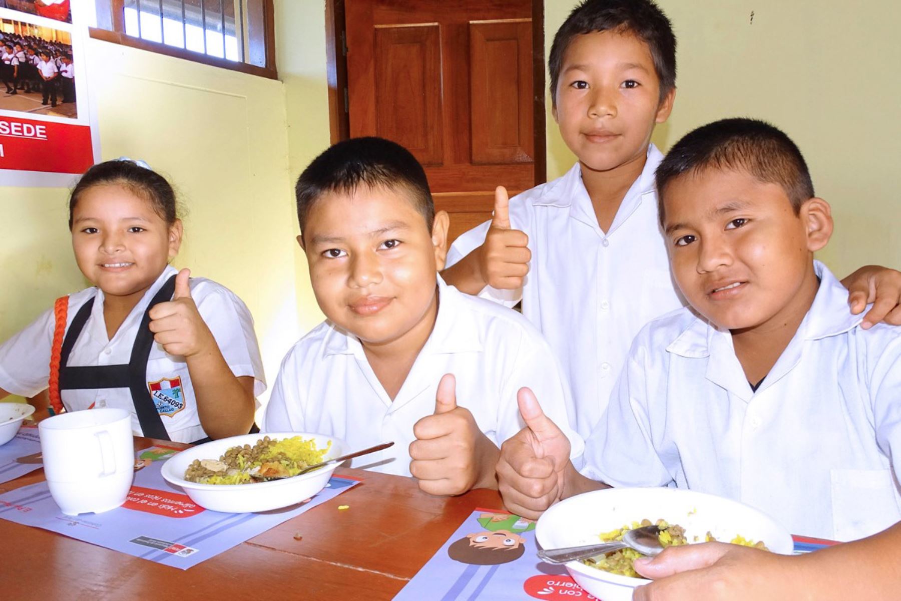 Ministerios unen esfuerzos para garantizar alimentación saludable a más de 4 millones de escolares.Foto:  ANDINA/Difusión