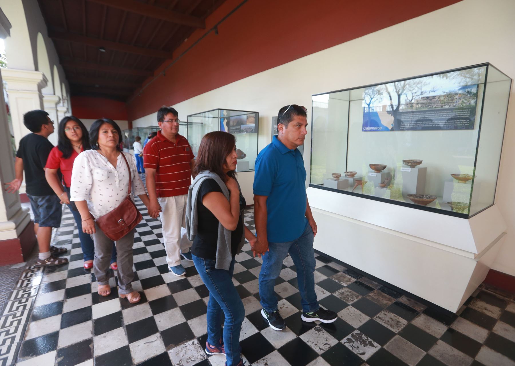 Los museos administrados por el Ministerio de Cultura abren sus puertas al público de manera gratuita el primer domingo de cada mes. ANDINA/Vidal Tarqui