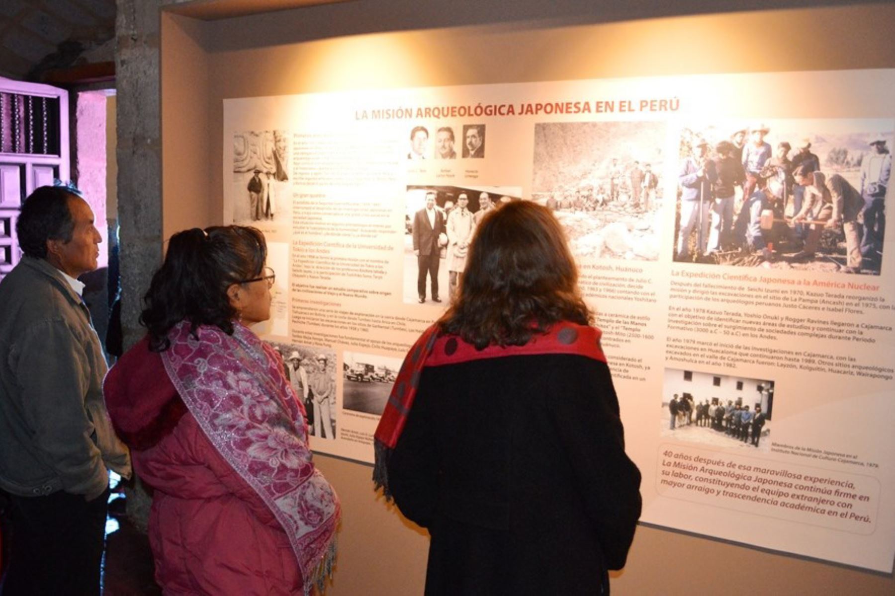 Más de 3,000 personas visitaron exposición arqueológica que resume los 40 años de trabajo de investigación de la misión japonesa en Cajamarca. Foto: Eduard Lozano