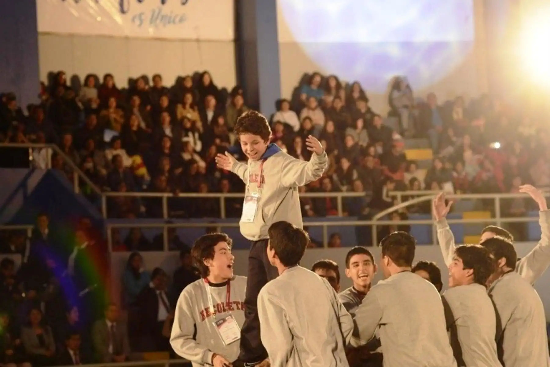 Voluntarios del Bicentenario participaron Juegos Deportivos Escolares 2019. Foto: ANDINA/Difusión.