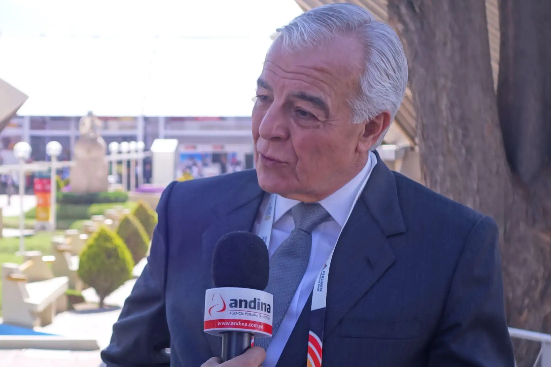 Presidente de Perumin 34, Carlos Gálvez. ANDINA/Difusión