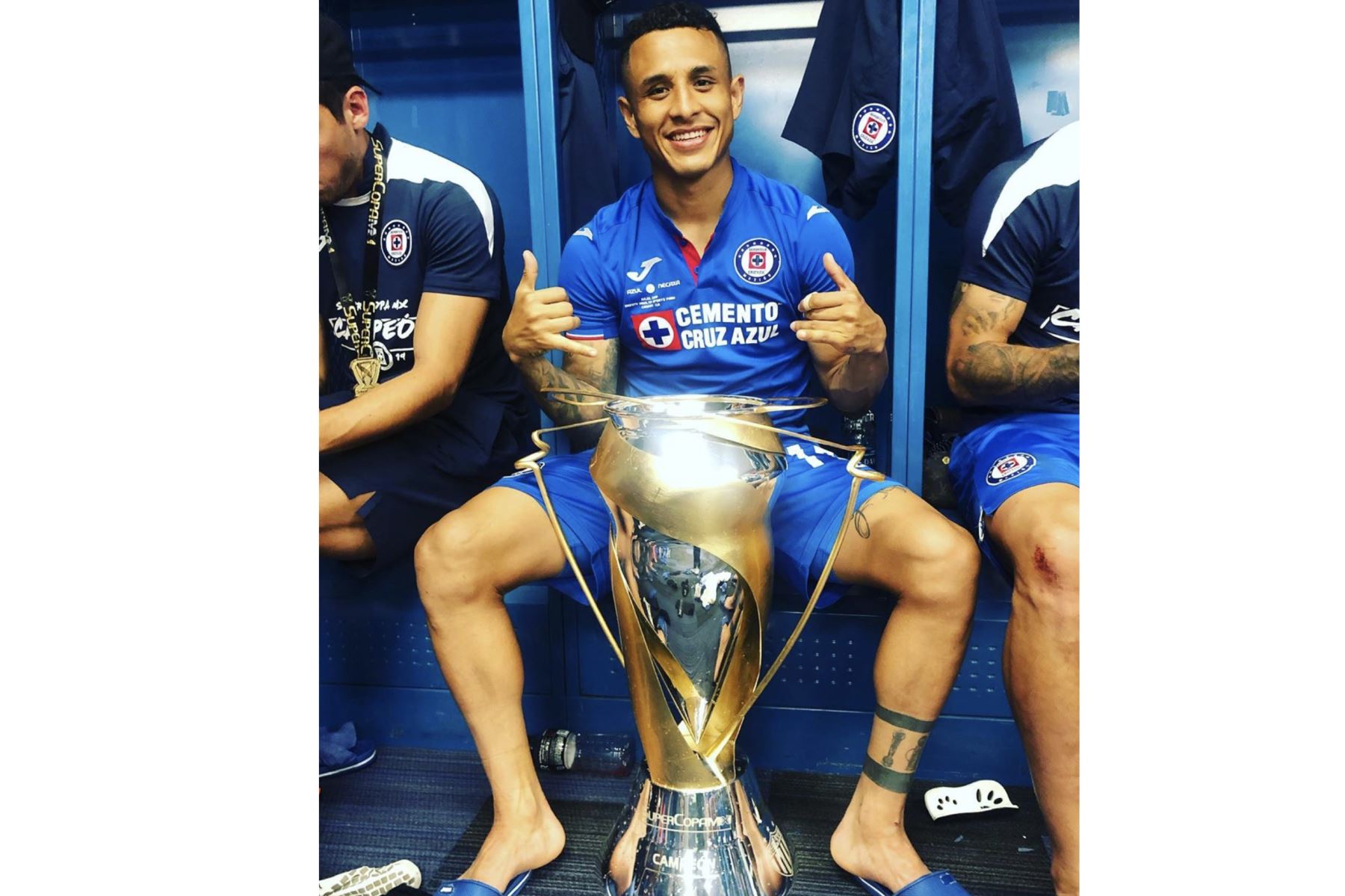 Yotún anota gol y es campeón con el Cruz Azul de México. Foto: Instagram