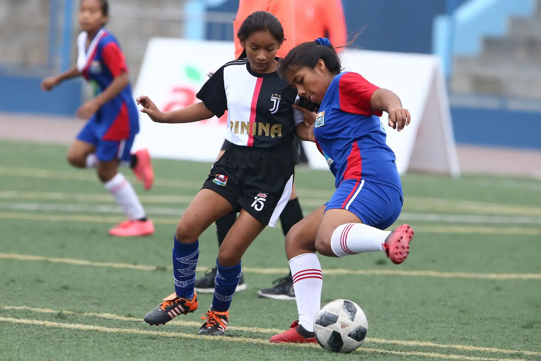 En marco de los Juegos Deportivos Escolares Nacionales sede Bartolomé Herrera. Foto: ANDINA/Vidal Tarqui