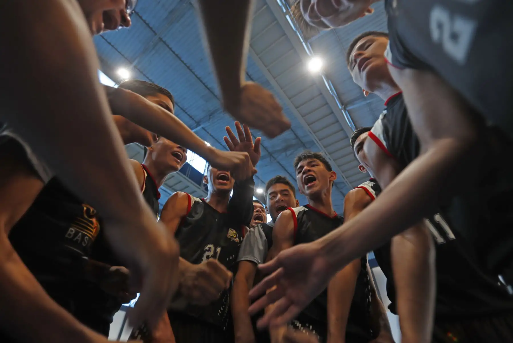 Colegio San Martín de Porres de Loreto disputa final en básquet por los Juegos Deportivos Escolares Nacionales 2019. Foto: ANDINA/Renato Pajuelo
