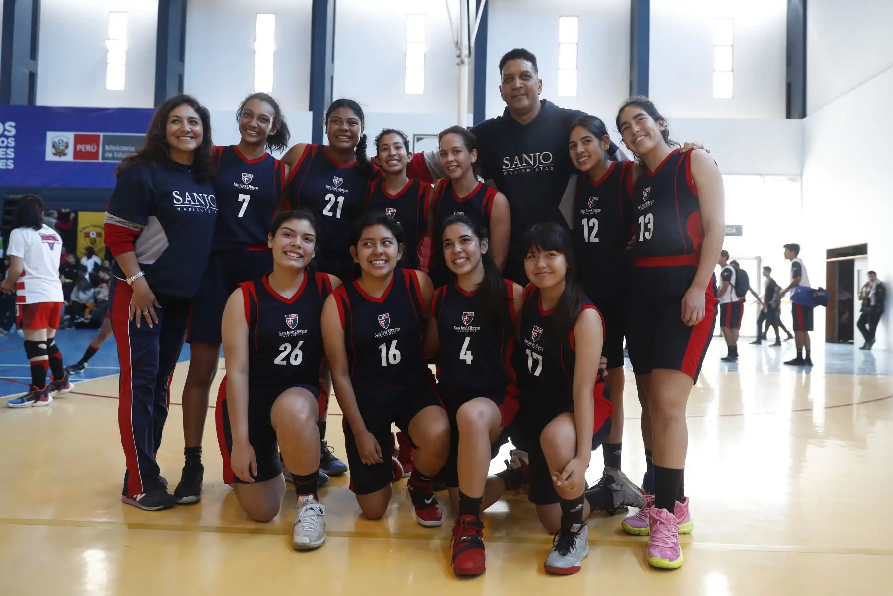 Colegio San José Obrero Maristas de Trujillo disputa final en los Juegos Deportivos Escolares Nacionales 2019. Foto: ANDINA/Renato Pajuelo