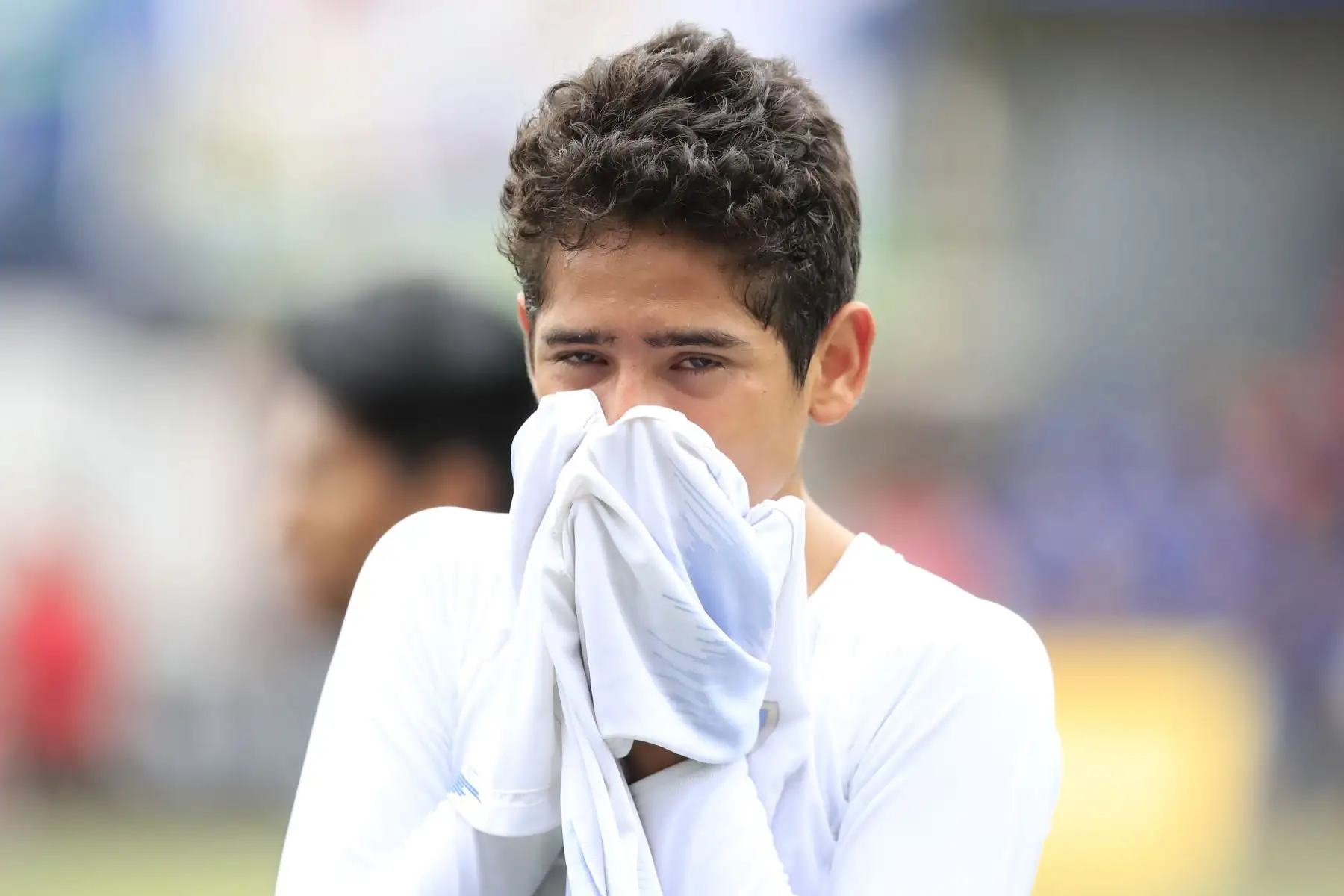Colegio Ofelia Velásquez de San Martin durante el partido final contra el colegio Champagnat de La Libertad en el marco de los Juegos Deportivos Escolares Nacionales sede Campo de Marte.

Foto: ANDINA/ Juan Carlos Guzmán Negrini