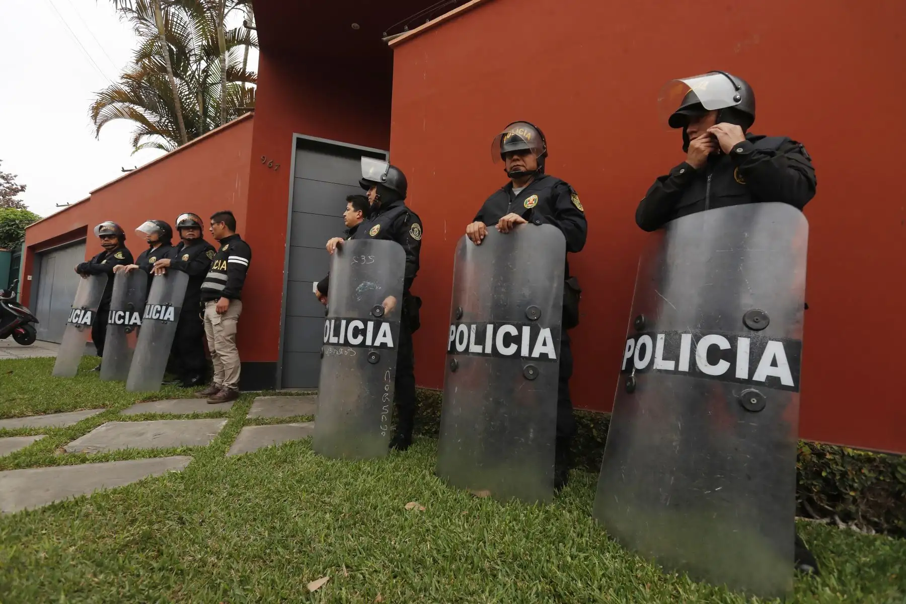 Exteriores  de la casa de PPK.
Foto: ANDINA/Renato Pajuelo
