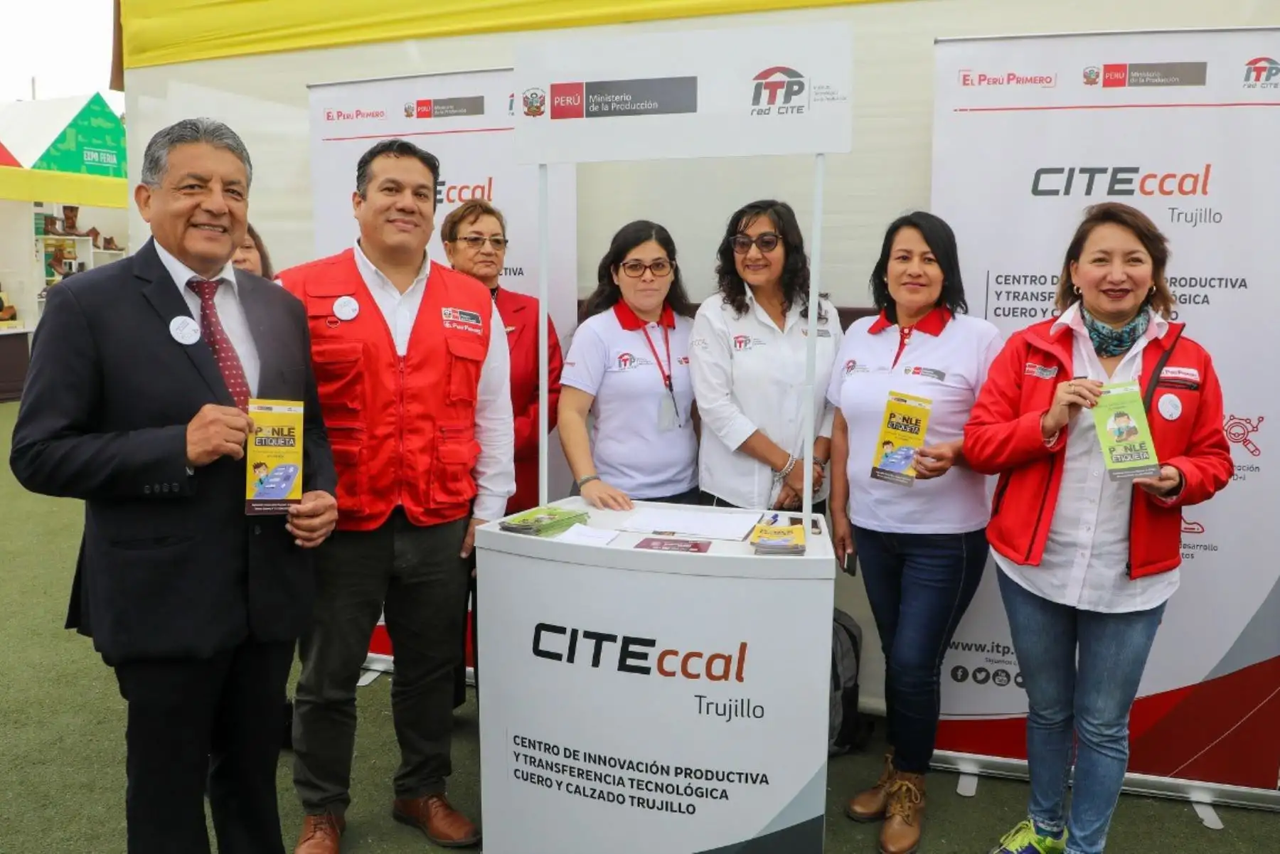 Empresas asistidas por CITEccal Trujillo participan en Feria Nacional de Calzado