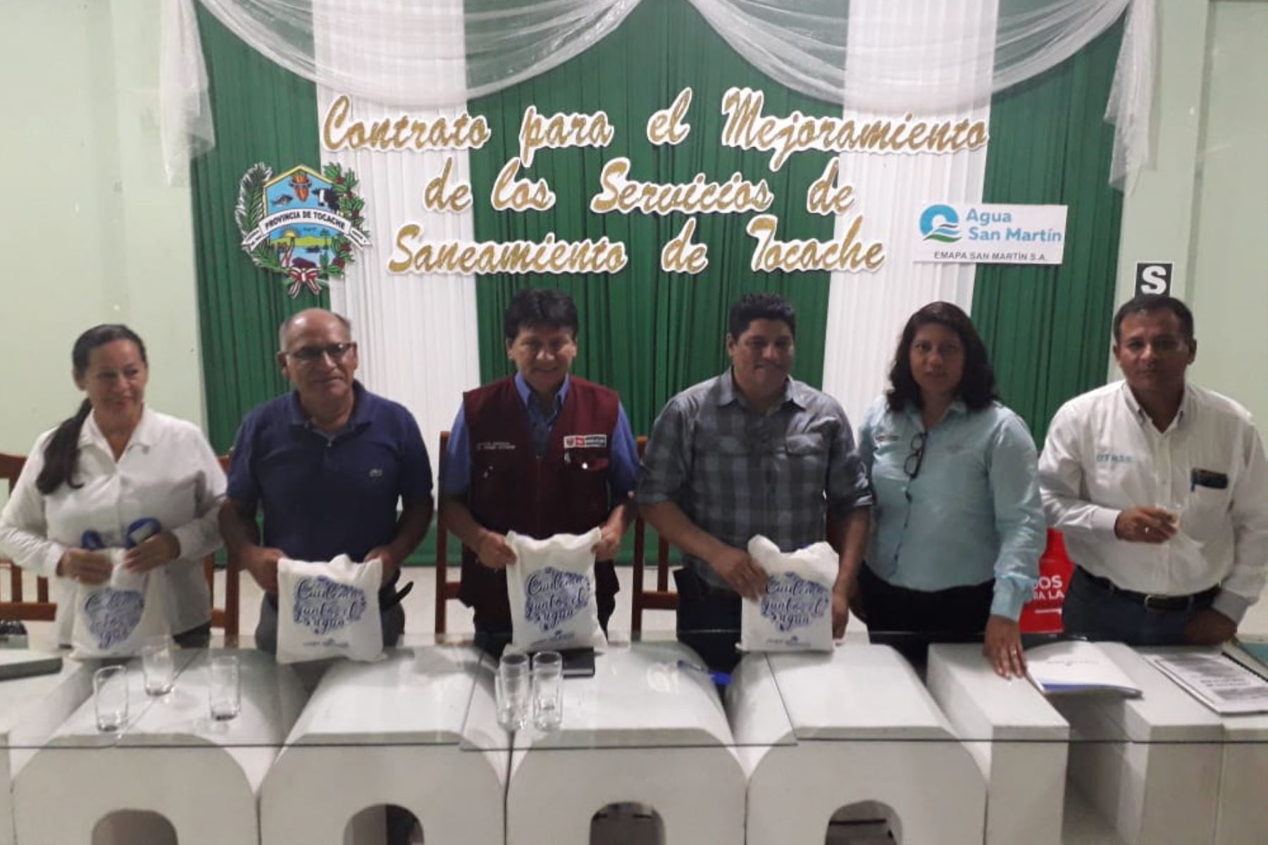 Emapa San Martin atenderá a más de 20,000 pobladores de Tocache