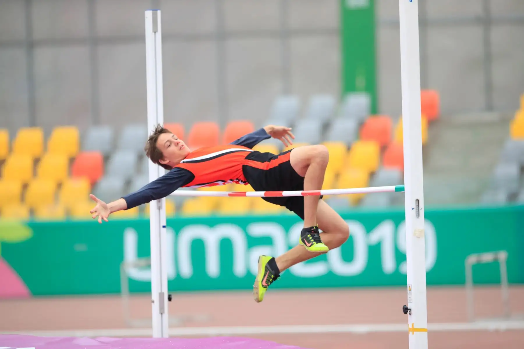 Competencia de salto alto varones durante los Juegos Deportivos Escolares Nacionales.


Foto: Andina/Juan Carlos Guzmán Negrini