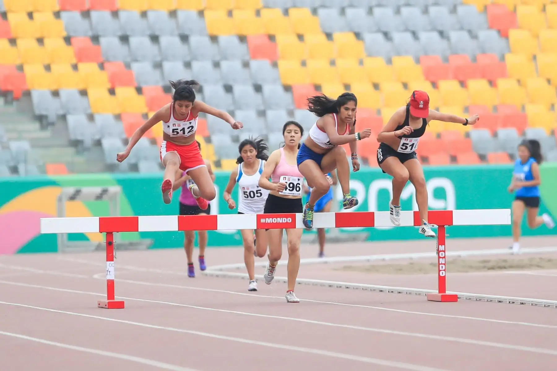 Competencia de velocidad con vallas mujeres durante los Juegos Deportivos Escolares Nacionales.      


Foto: Andina/Juan Carlos Guzmán Negrini