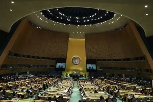 Uno de los fallecidos era de Camboya y el otro de El Salvador, "ambos miembros de MINUSMA", la misión de paz de la ONU en Malí, aclaró Guterres. ANDINA/Prensa Presidencia