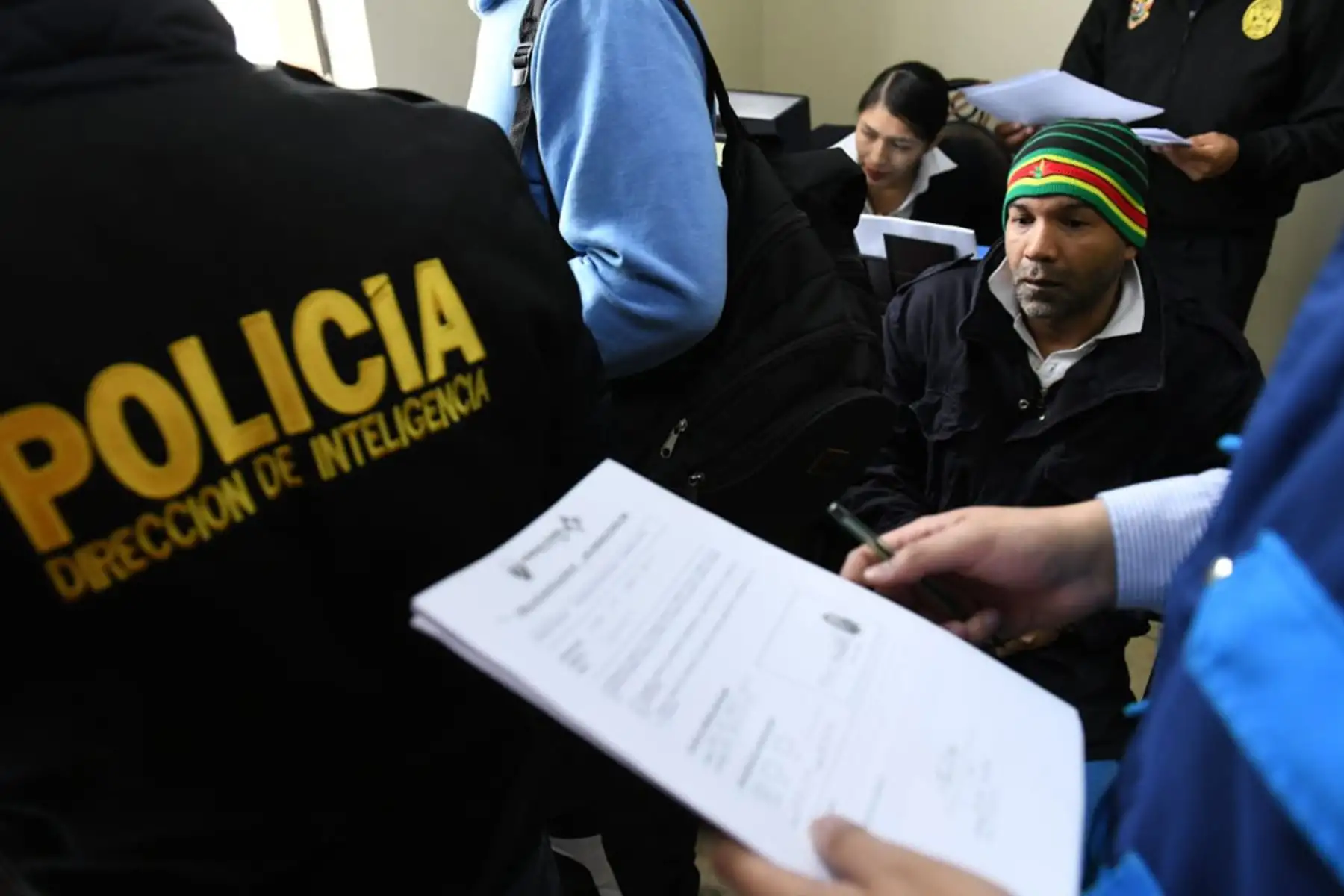 50 ciudadanos de nacionalidad venezolana con antecedentes penales son expulsados de territorio nacional.
Foto:ANDINA /MININTER