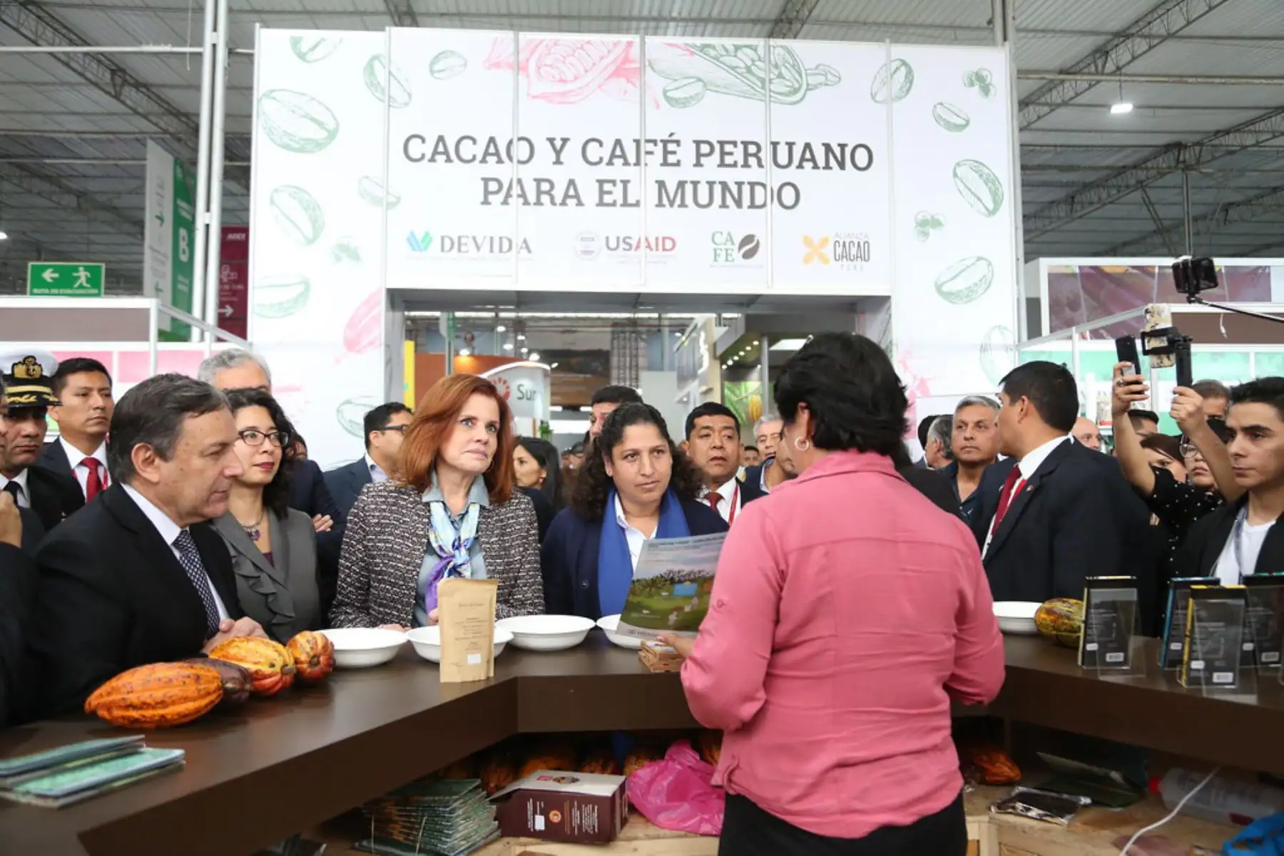 Ministra de Agricultura, Fabiola Muñoz, participó en la inauguración de Expoalimentaria 2019.